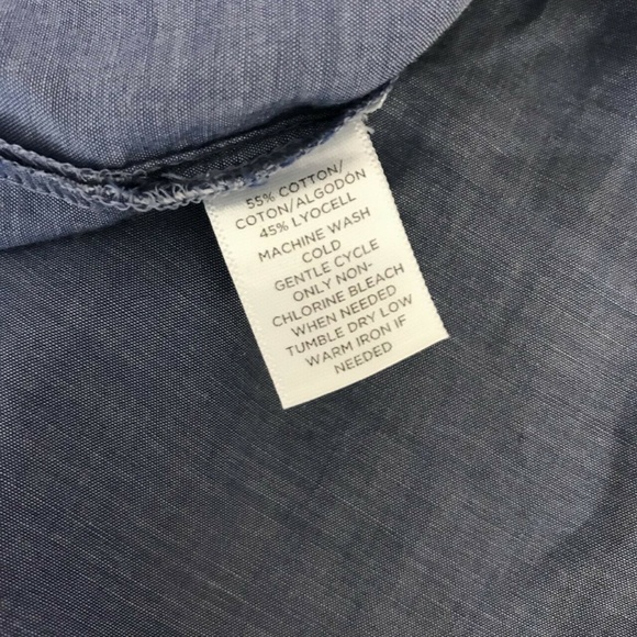 Ann Taylor Loft Long Sleeve Button Up Top Size S - Picture 6 of 6